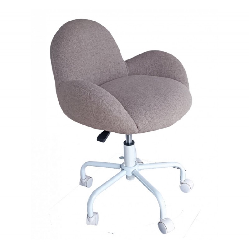 Flee πολυθρόνα γραφείου Μπεζ  FK117-26 60x54x72-82(54-64/45-55)cm