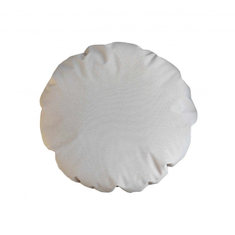 Waterproof round πουφ R-161 Γκρι Ø110x30cm