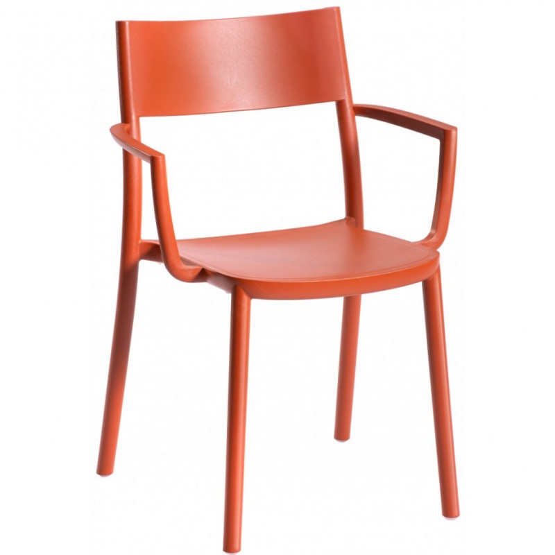 To-Me cod.234/A πολυθρόνα technopolymer 98-Pale blue 57x47x80(64,5/45)cm