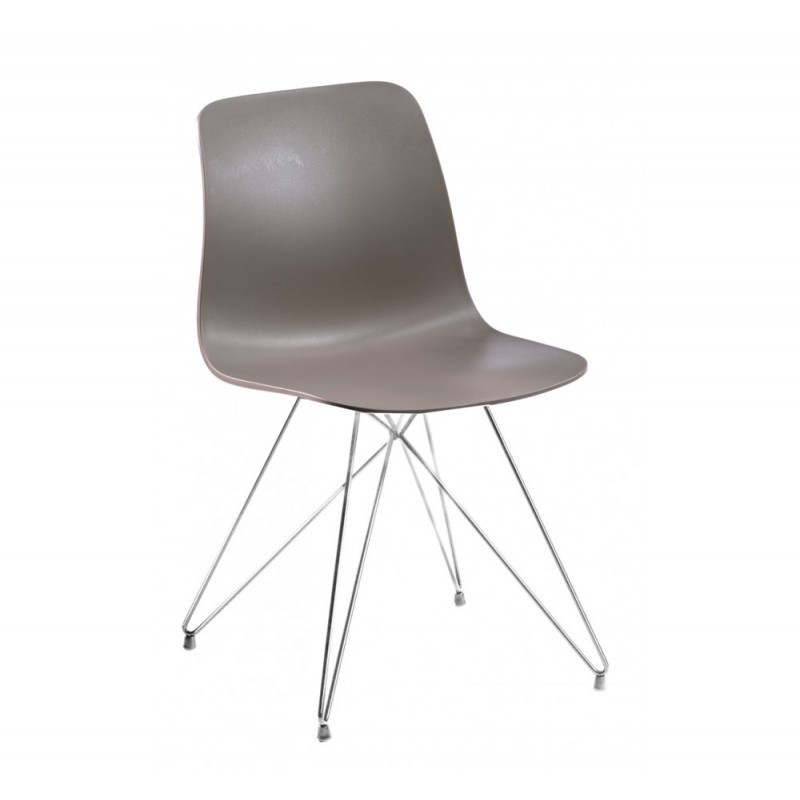 Unik 178TC καρέκλα technopolymer 55-Mineral grey 45x45x80(45)cm