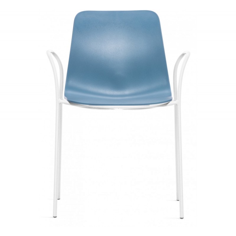 Unik cod.178/TB πολυθρόνα μεταλλική 98-Pale blue 59x45x80(45)cm