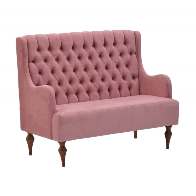 Cardiff ξύλινος καναπές Με ύφασμα σάπιο  μήλο  140x70x110cm - ΚΩΔ. 28989-103679