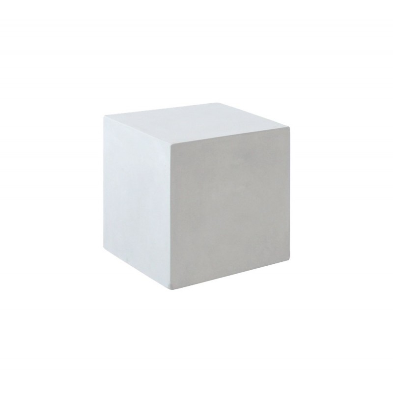 AVG299 τραπεζάκι τσιμέντο Λευκό 45x45x45cm