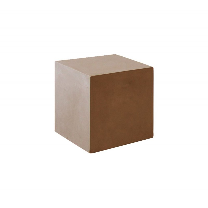 AVG299 τραπεζάκι τσιμέντο Σκούρο μπεζ 45x45x45cm