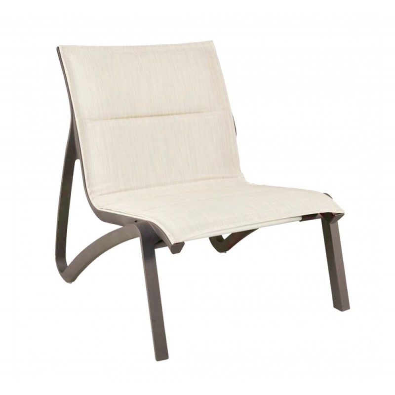 Sunset Confort lounge καρέκλα T36 - Heather brown 74x83x84(37)cm