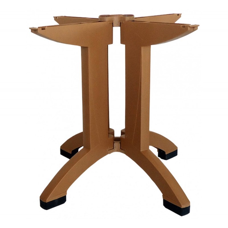 VEGA βάση τραπεζιού πλαστική 008 - Rexform wood 54x54x70cm