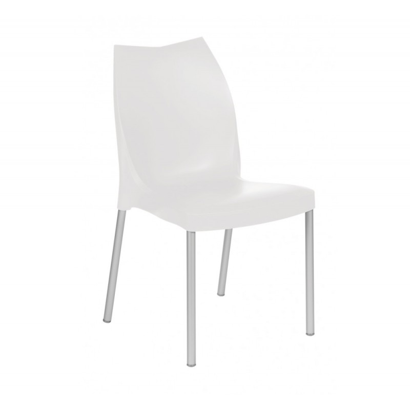 Tulip cod.48A καρέκλα 00-White 54x45x88(45)cm