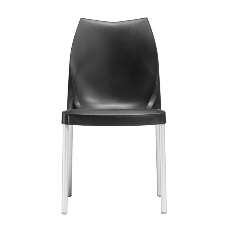 Tulip cod.48A καρέκλα 10-Black 54x45x88(45)cm