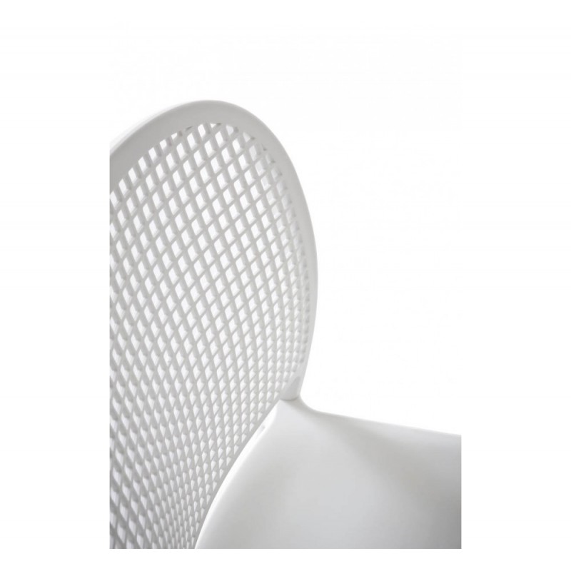 Panama σκαμπό bar 00-White 59x48x114(75)cm