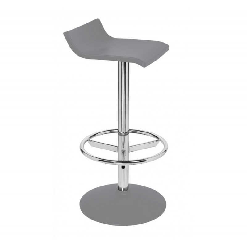 Square A/AV σκαμπό bar 14-Pearl grey 40x40x75cm