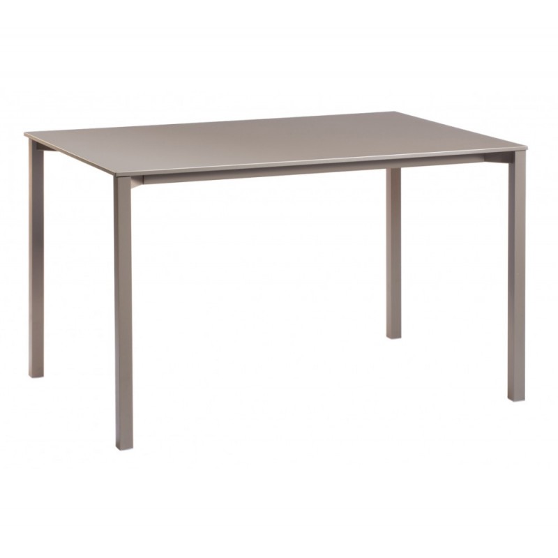 Pareo Steel Slim τραπέζι 120x80x74cm  Αλουμίνιο
