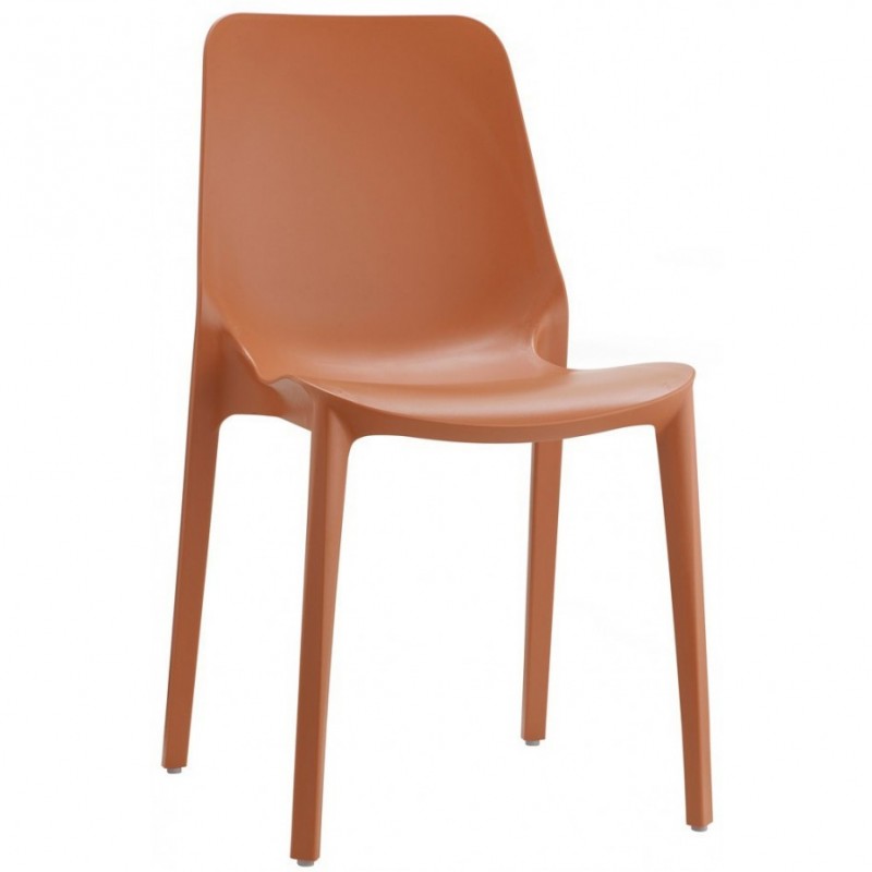 Ginevra art.2334 καρέκλα 73 - Terracotta 48x56x86(47)cm