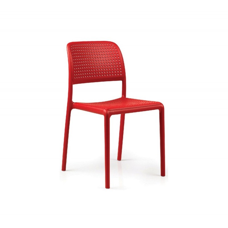 Bora Bistrot καρέκλα 07 - Rosso 49x54x83(46)cm
