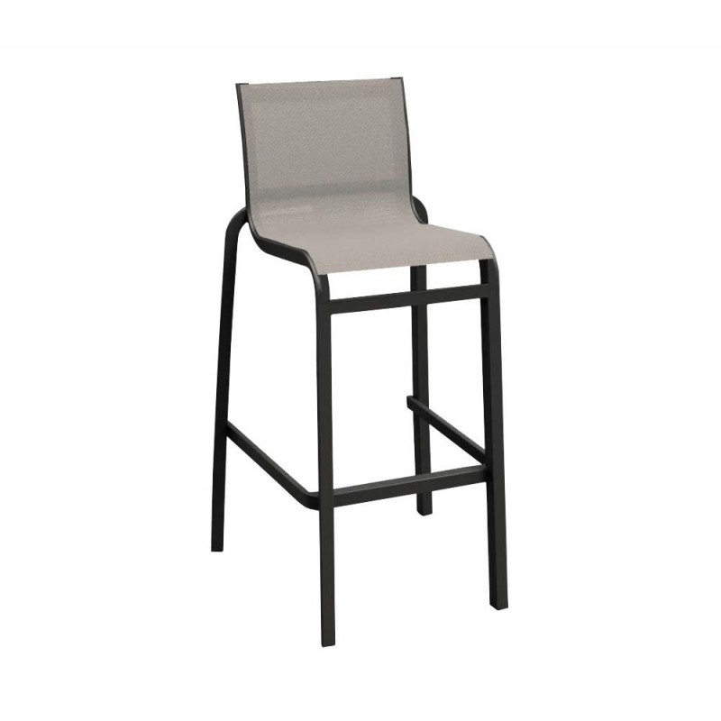 Sunset SG σκαμπό bar T34 - Heather grey 57x53xH109(79,5)cm