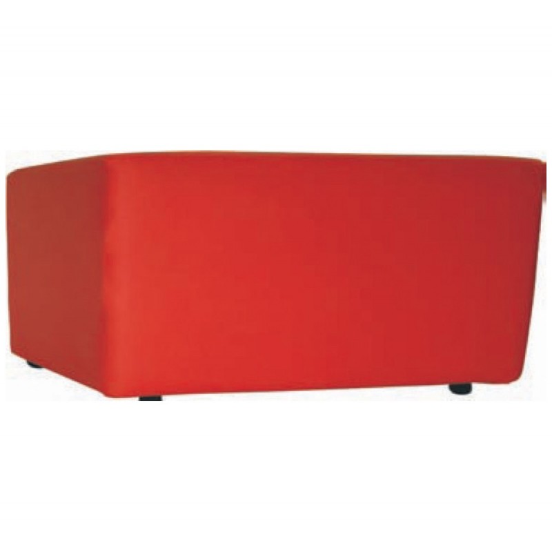 Majorca πουφ  Με ύφασμα 80x40Χ40cm