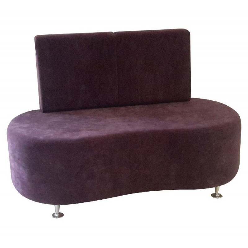 Zeppelin καναπές Με ύφασμα 130x60x90cm