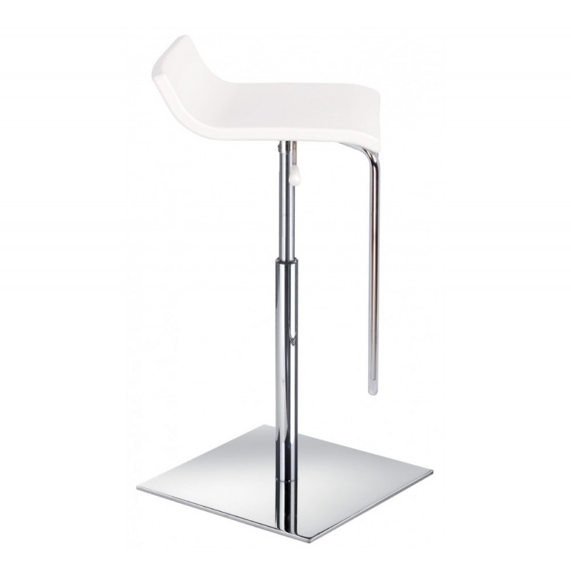 Micro-X σκαμπό bar 00-White Ø40(34x37)x69-84(60-75)cm