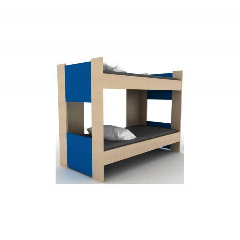 POLO κουκέτα 61 - Mπλε Κουκέτα 98x197x170cm / Για στρώμα 90x190cm