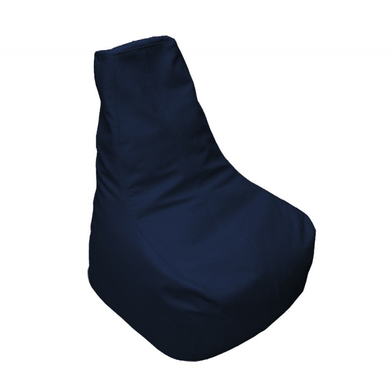 Πουφ καρέκλα R-170 Navy Blue 50x60x75cm