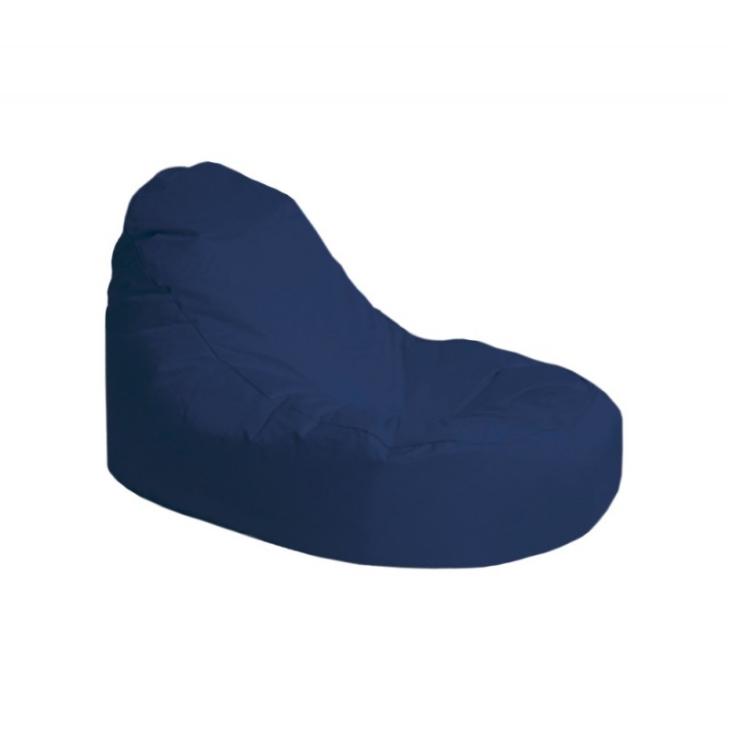 Morocco πουφ R-170 Navy Blue 120x110x35cm