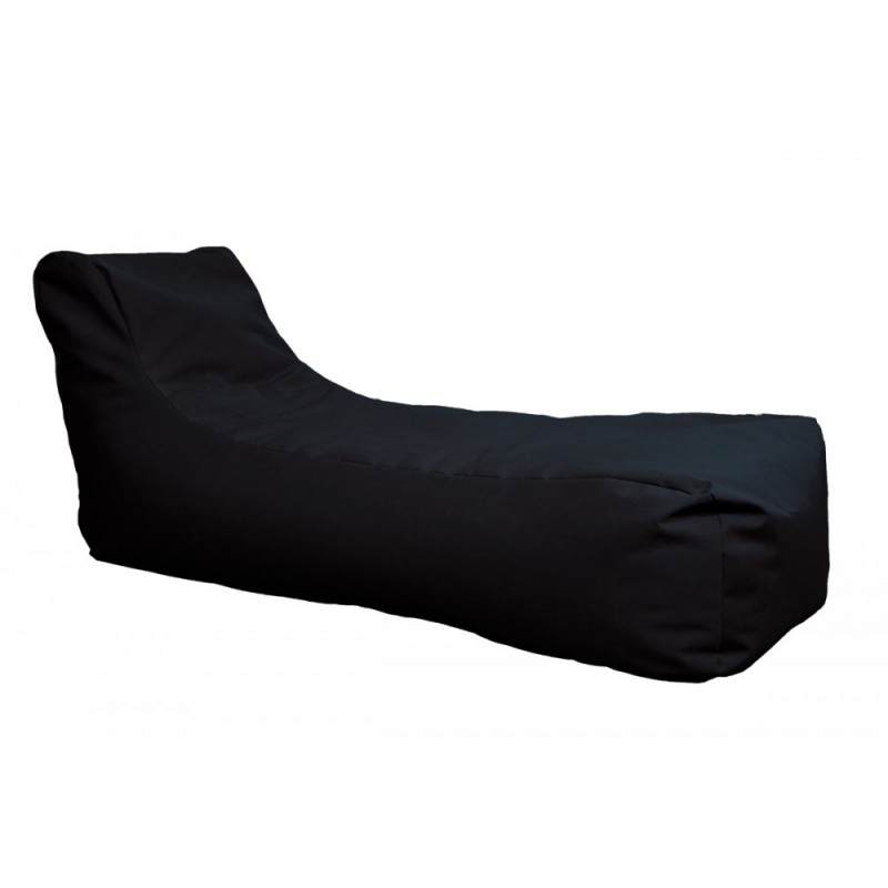 Cairo πουφ R-103 Μαύρο 180x60x38cm