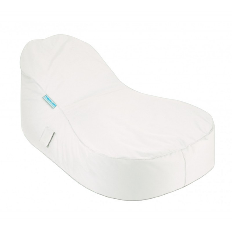 Zambia πουφ R-099 Λευκό 135x100x70cm