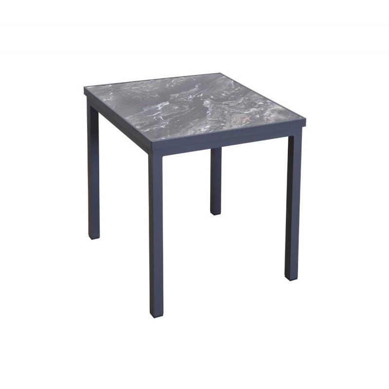 Cube HPL Τραπέζι 12mm επιφάνεια 60x60x75cm