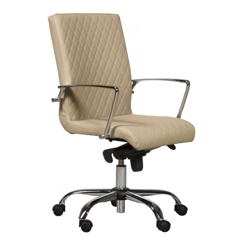 Beta πολυθρόνα γραφείου Με ΜΠΕΖ  δερματίνη 59x42x108cm