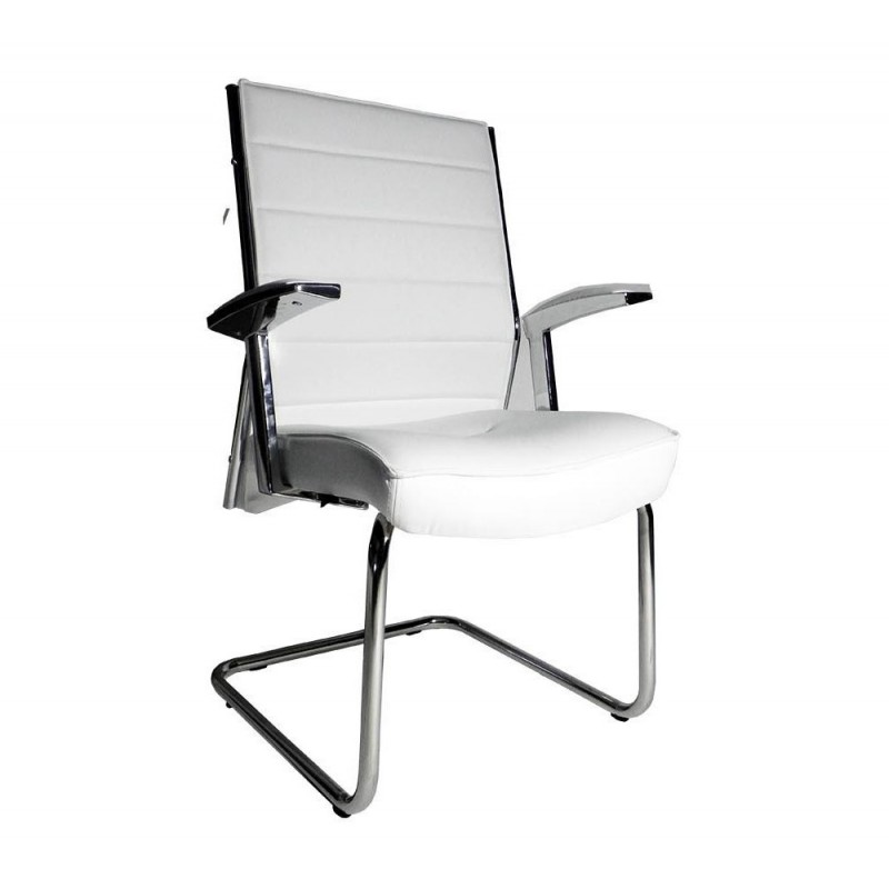 Grante B πολυθρόνα επισκέπτη γραφείου Με δερματίνη 64x50x98cm