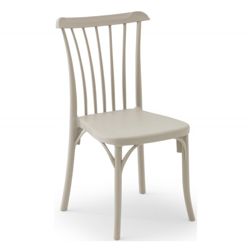Gozo καρέκλα Beige 49x54x90(45)cm