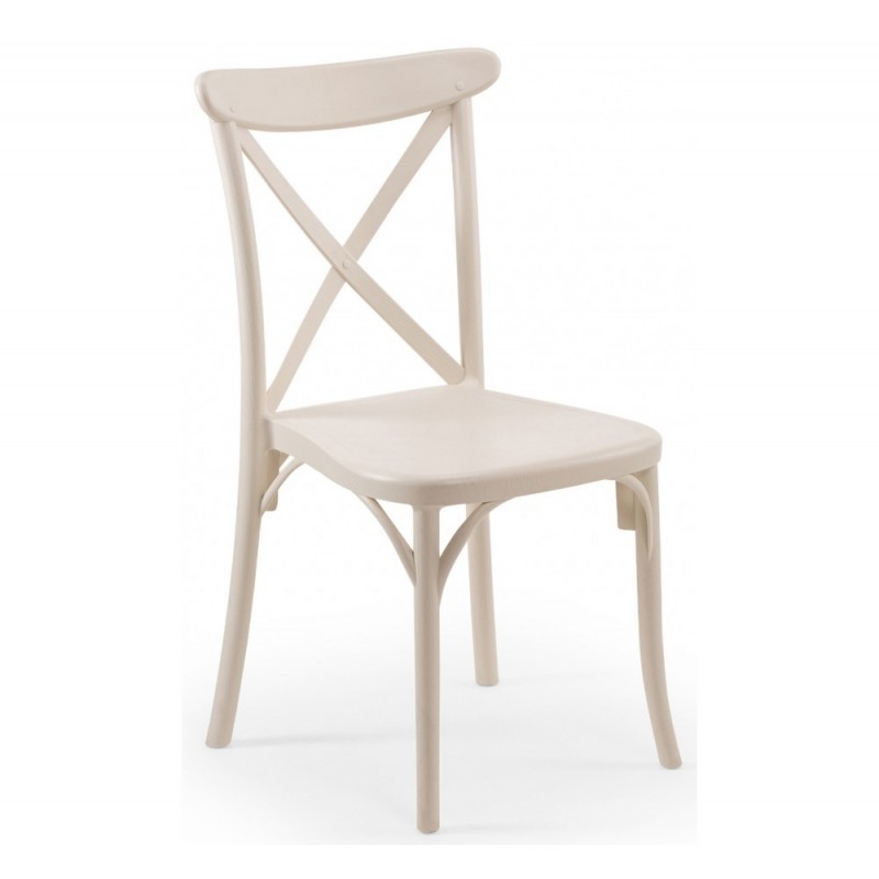 Capri καρέκλα Cream 49x54x90(45)cm