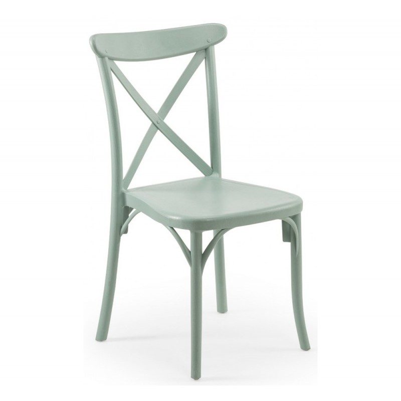 Capri καρέκλα Nile Green 49x54x90(45)cm
