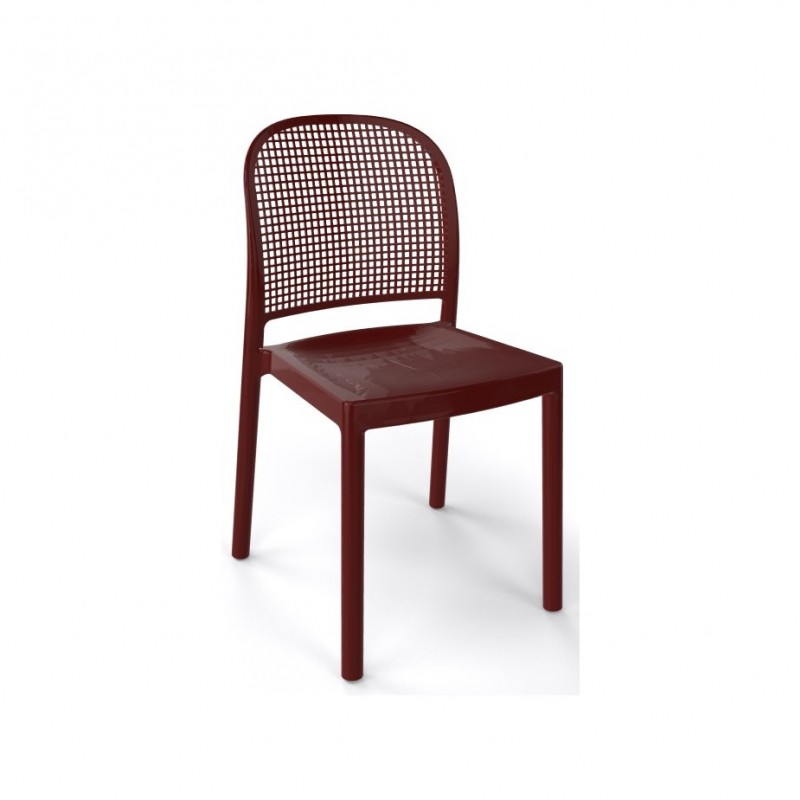 Panama καρέκλα 39-Brown 46x57x83x(46)cm