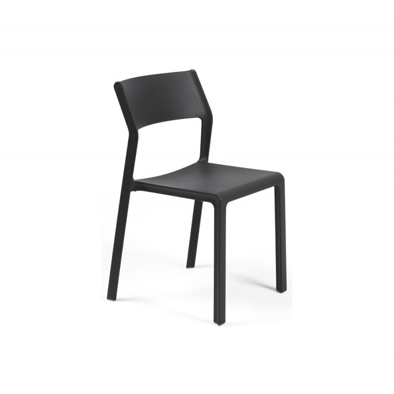 Trill Bistrot καρέκλα 02 - Anthracite 50x51x82(47)cm