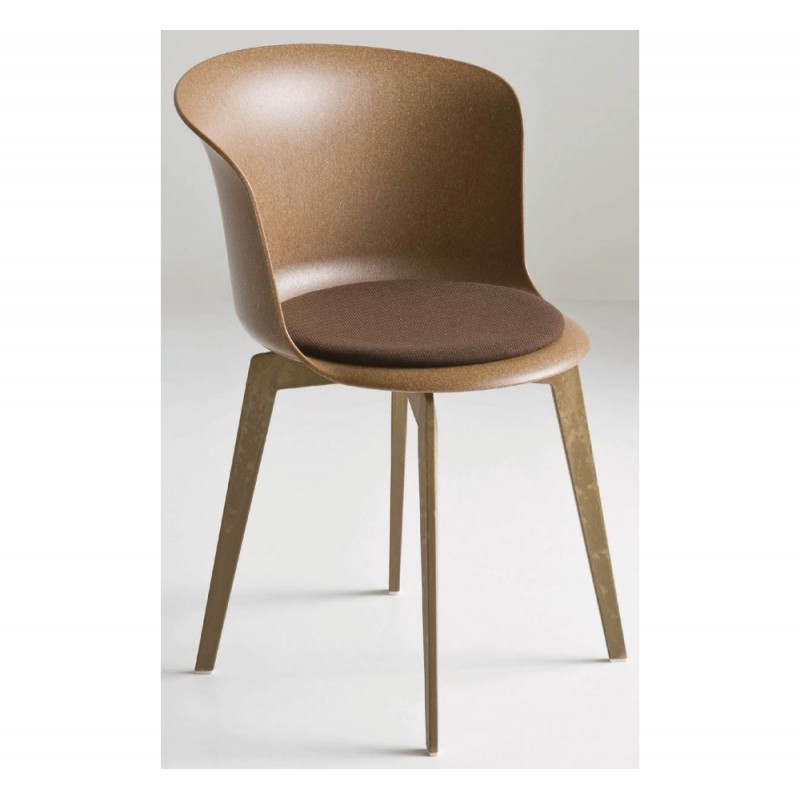Epica καρέκλα απο πολυπροπυλενιο cappuccino Eco 55x54x79(47)cm