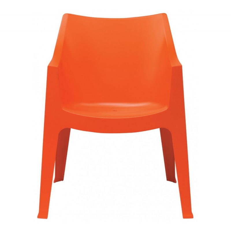 Coccolona πολυθρόνα 30 - Orange 66x60x83(45)cm