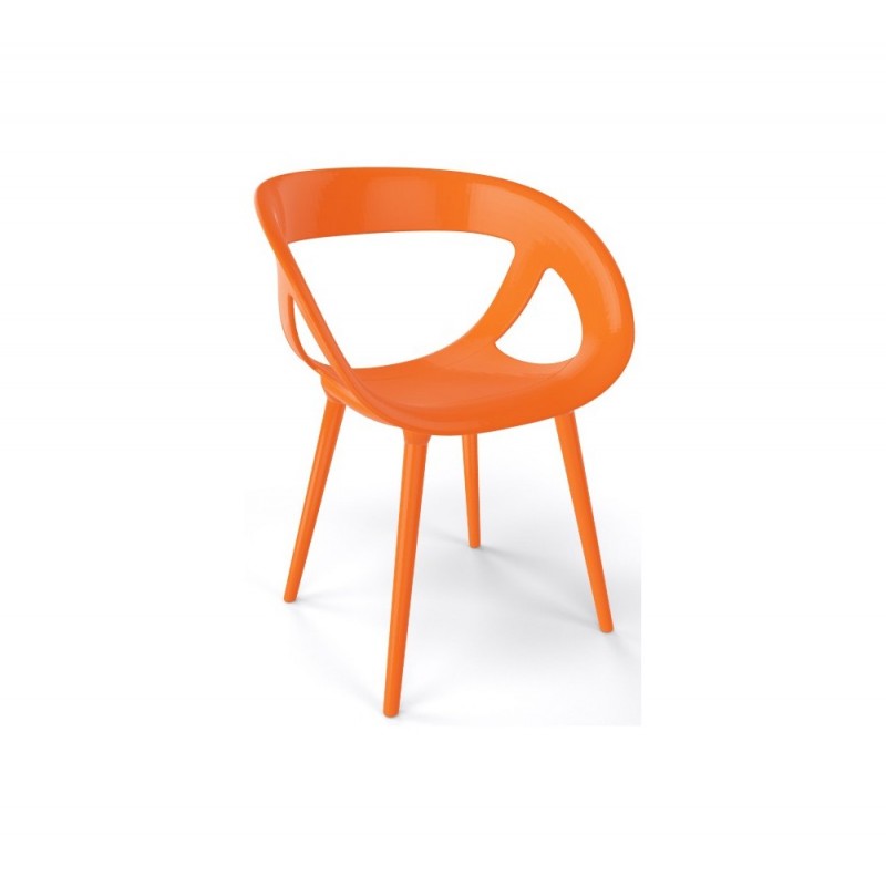 Moema BP πολυθρόνα 33-Orange 59x54x79(45)cm