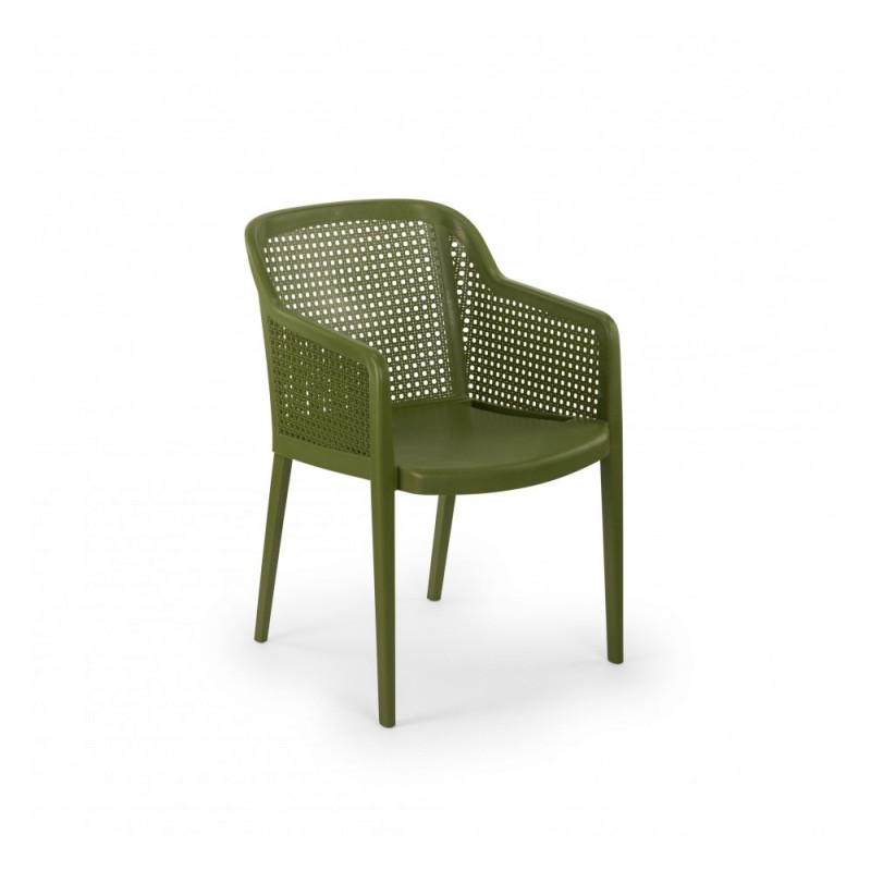 Octa πολυθρόνα Khaki 56x60x81(44)cm