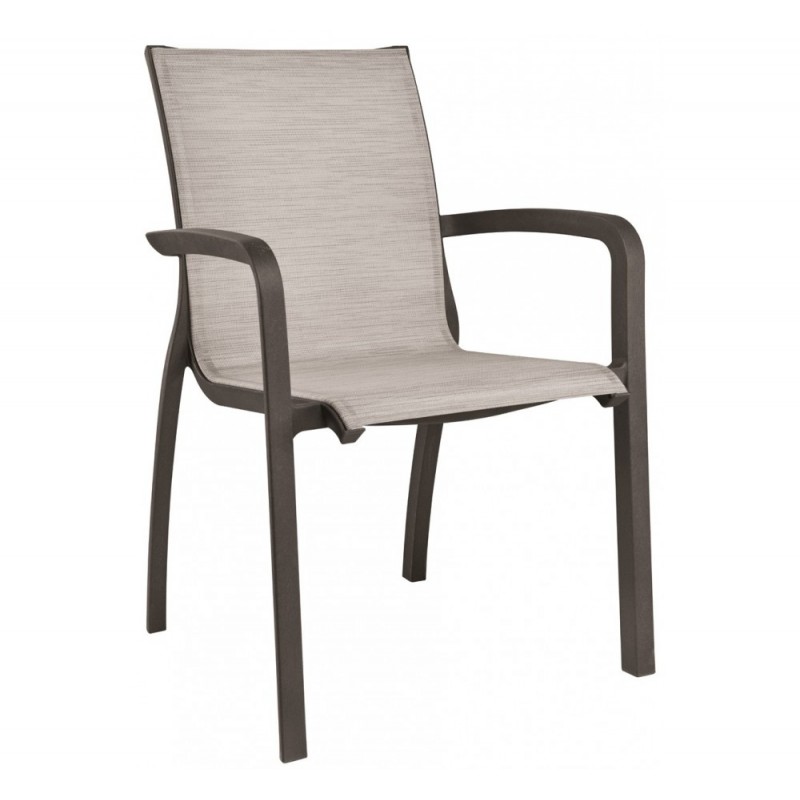 Sunset πολυθρόνα T34 - Heather grey 61x63x88(45)cm  ΠΟΣΟΤΗΤΑ 1 ΤΜΧ 