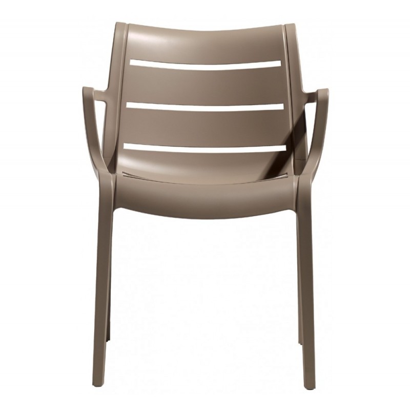 Sunset πολυθρόνα 15 - Dove grey 59x59x82(68/47)cm SET 4 TMX 