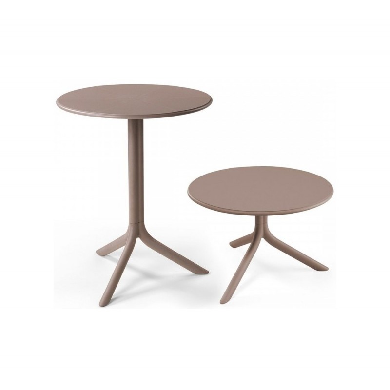 Spritz τραπέζι 10 - Tortora 60x60x76.5εκ.