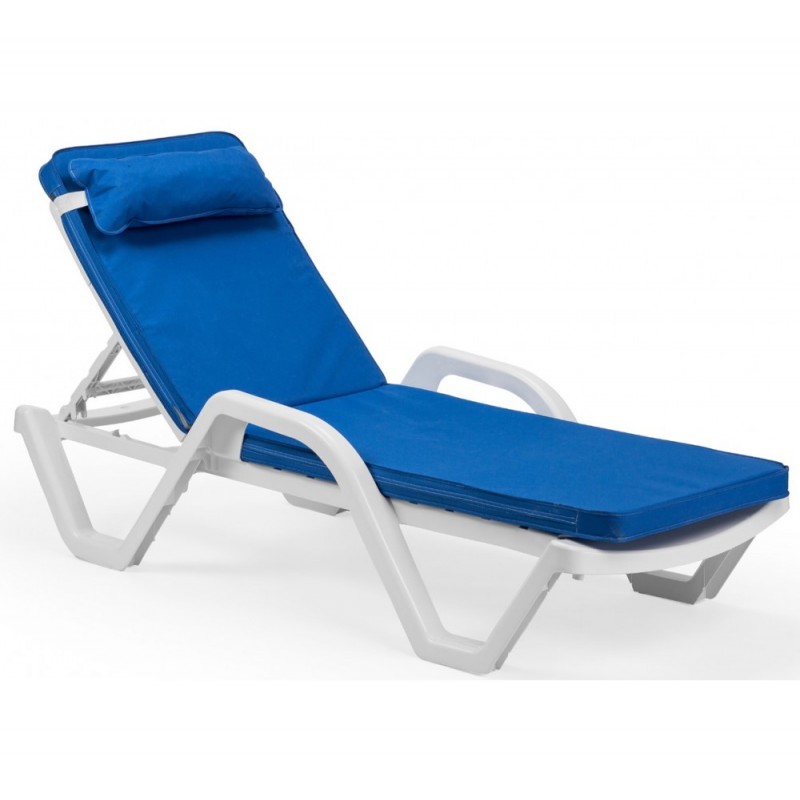 Maris Μαξιλάρι ξαπλώστρας Μπλε 5cm