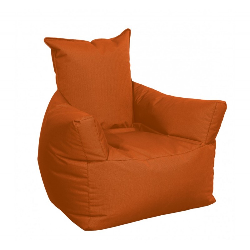 AVG293 πουφ-πολυθρονάκι R-567 Πορτοκαλί 100x85x90/40cm