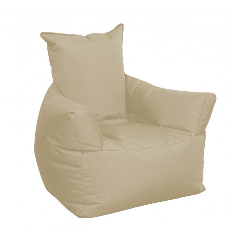 AVG293 πουφ-πολυθρονάκι R-115 Cream 100x85x90/40cm