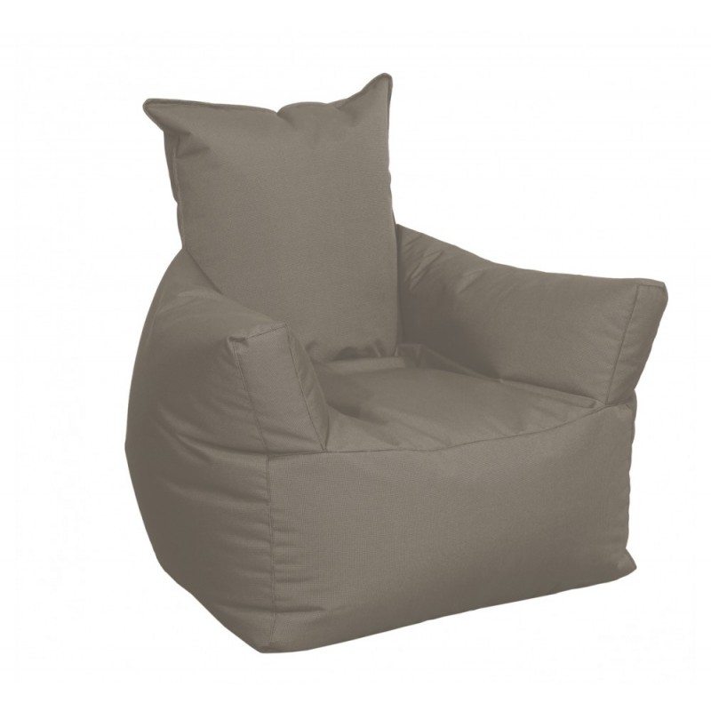 AVG293 πουφ-πολυθρονάκι R-161 Γκρι 100x85x90/40cm