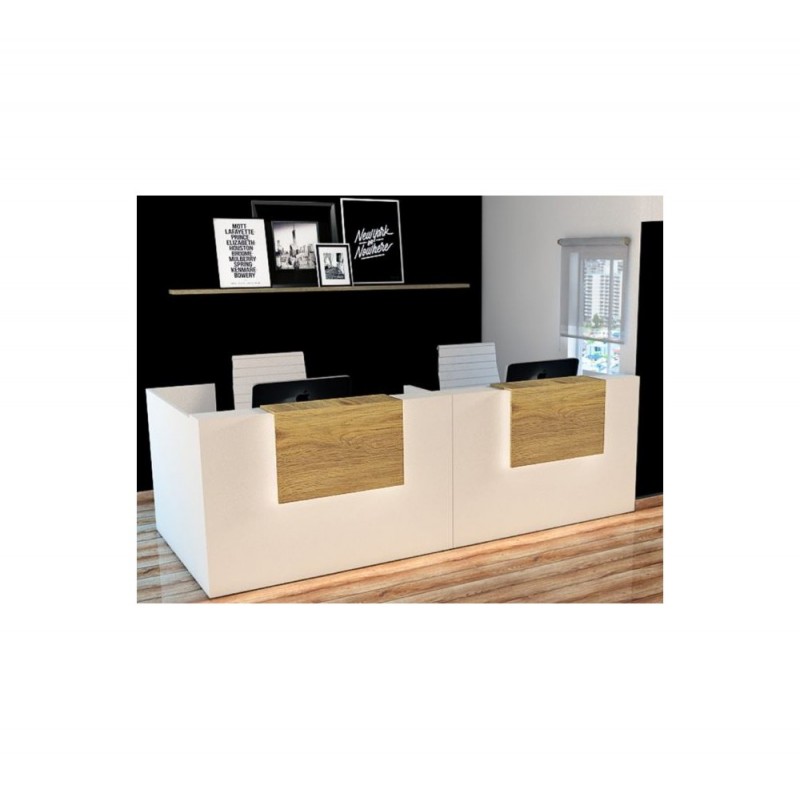 Reception Point  280*160*112 cm  από μελαμίνη πάχους 25mm