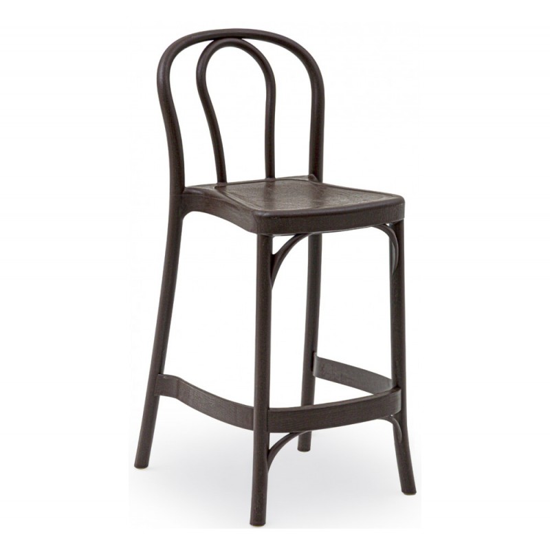 Sozo 65 σκαμπό bar καφε χρώμα Ύψος καθίσματος 65cm διαστά΄σεις 49x54x(98,6/65)cm