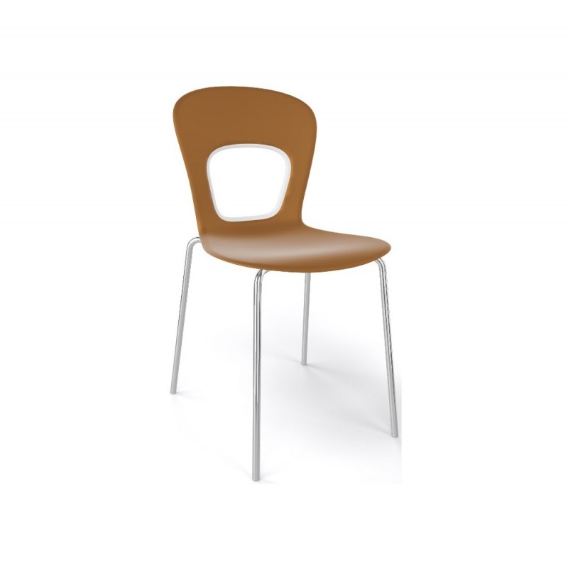 Blog καρέκλα Xρώμιο 43x50x81(45)cm ΕΛΑΧΙΣΤΗ ΠΑΡΑΓΓΕΛΙΑ 1 ΤΜΧ 