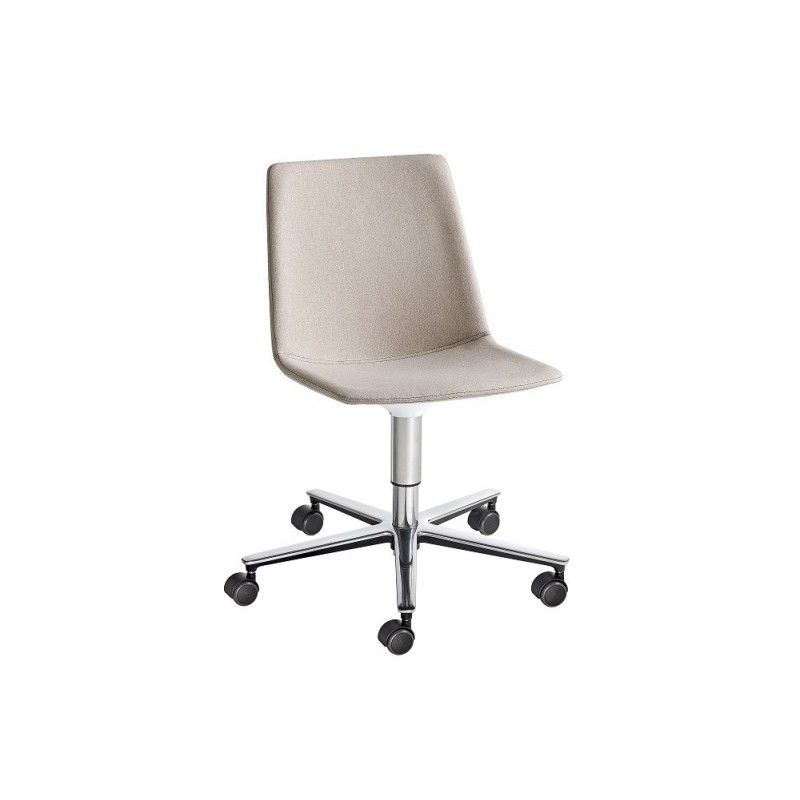 AKAMI-T5R καρέκλα cod191/IKT5R Xρώμιο 65x65x80-91(43-54)cm