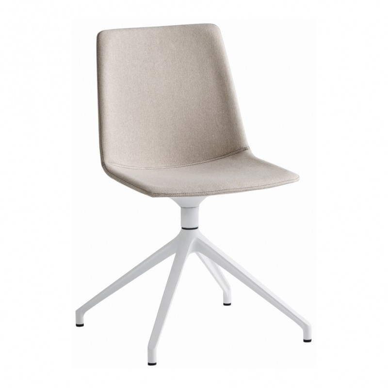 AKAMI-U UPHOLSTERED καρέκλα cod191/IKUB Black 72,5x72,5x83,5(46)cm